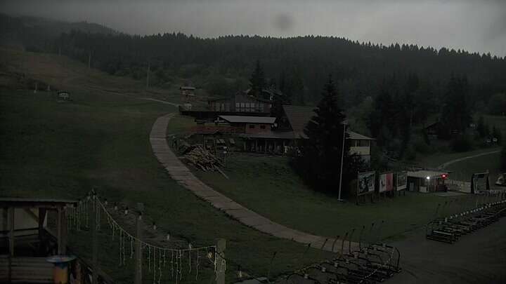 Dolný Kubín (Kubínska hoľa - Berg) Kubínska hoľa II snow cam captured at 24 September 2026 at 6:45 pm GMT+2