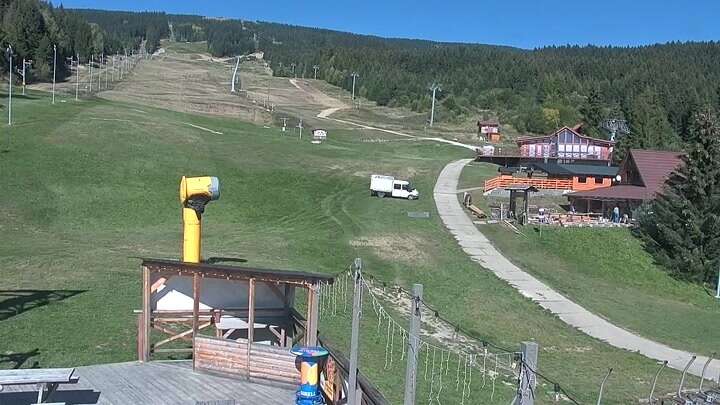 Dolný Kubín (Kubínska hoľa - Berg) Kubínska hoľa II snow cam captured at 29 September 2026 at 12:29 pm GMT+2