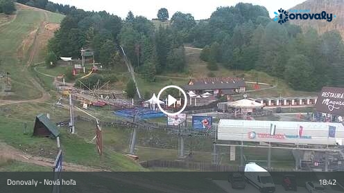 Donovaly (Záhradište) Donovaly - Nová hoľa snow cam captured at 12 September 2026 at 6:47 pm GMT+2
