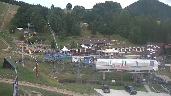 Donovaly (Záhradište) Donovaly - Nová hoľa snow cam captured at 13 September 2026 at 6:54 pm GMT+2