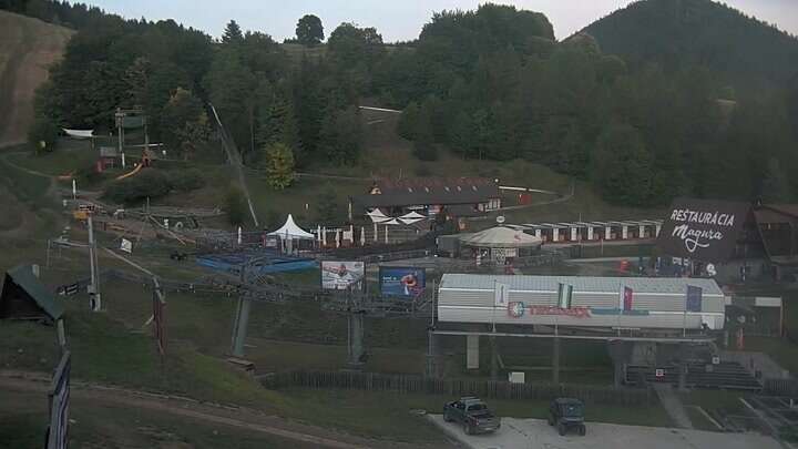 Donovaly (Záhradište) Donovaly - Nová hoľa snow cam captured at 26 September 2026 at 6:45 pm GMT+2