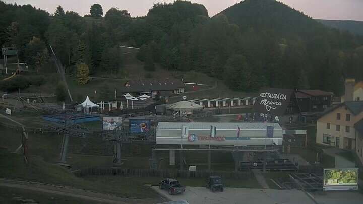 Donovaly (Záhradište) Donovaly - Nová hoľa snow cam captured at 27 September 2026 at 6:45 pm GMT+2