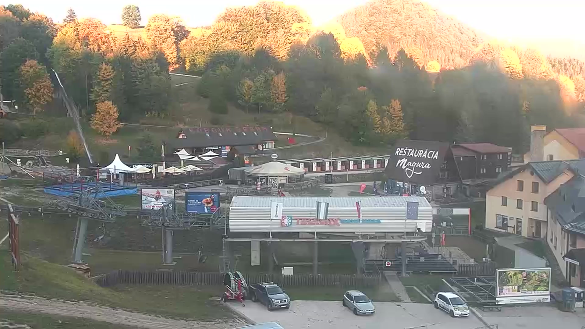 Donovaly (Záhradište) Donovaly - Nová hoľa snow cam captured at 3 October 2026 at 6:11 pm GMT+2