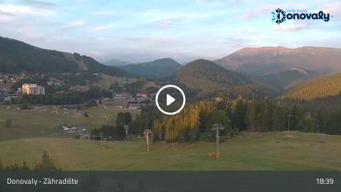Donovaly (Záhradište) Záhradište snow cam captured at 12 September 2026 at 6:47 pm GMT+2