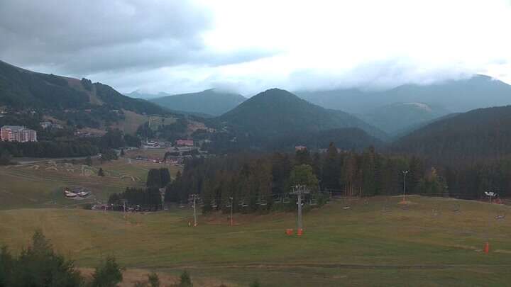 Donovaly (Záhradište) Záhradište snow cam captured at 14 September 2026 at 6:53 pm GMT+2