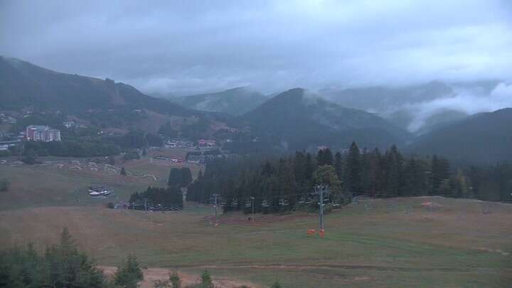 Donovaly (Záhradište) Záhradište snow cam captured at 21 September 2026 at 6:41 pm GMT+2