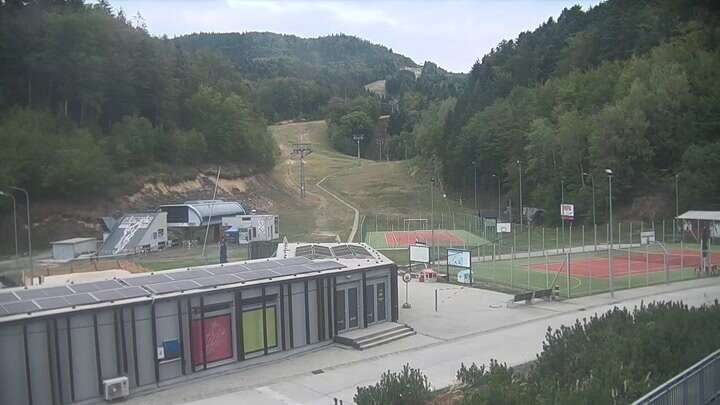 Hodruša Hámre Salamandra Resort snow cam captured at 14 September 2026 at 6:39 pm GMT+2