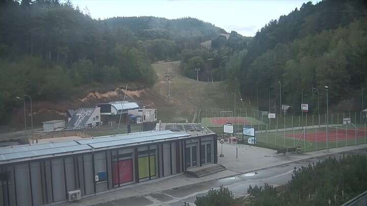 Hodruša Hámre Salamandra Resort snow cam captured at 21 September 2026 at 6:42 pm GMT+2
