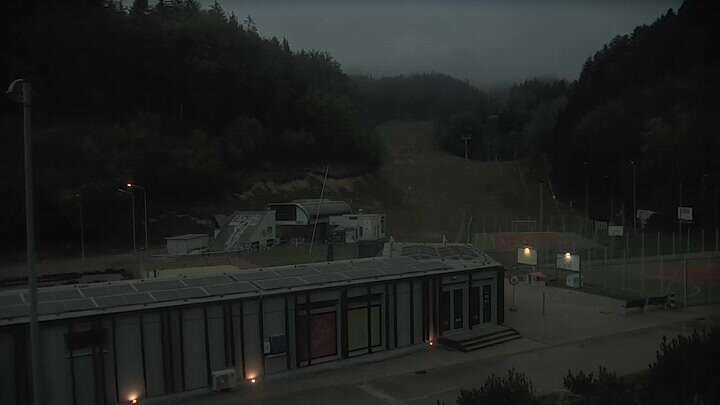 Hodruša Hámre Salamandra Resort snow cam captured at 24 September 2026 at 6:47 pm GMT+2