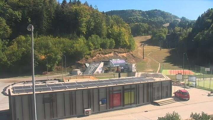 Hodruša Hámre Salamandra Resort snow cam captured at 29 September 2026 at 12:35 pm GMT+2