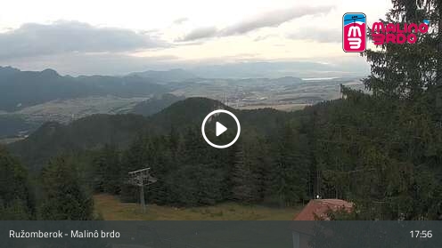 Ružomberok (Malinô Brdo) Malinô brdo snow cam captured at 12 September 2026 at 6:03 pm GMT+2