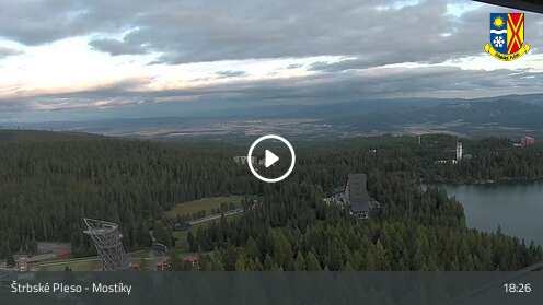 Štrbské Pleso (Interski) Mostíky snow cam captured at 12 September 2026 at 6:37 pm GMT+2