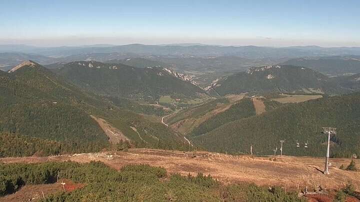 Terchová (Vrátna Malá Fatra) Vrátna - Chleb snow cam captured at 29 September 2026 at 12:23 pm GMT+2