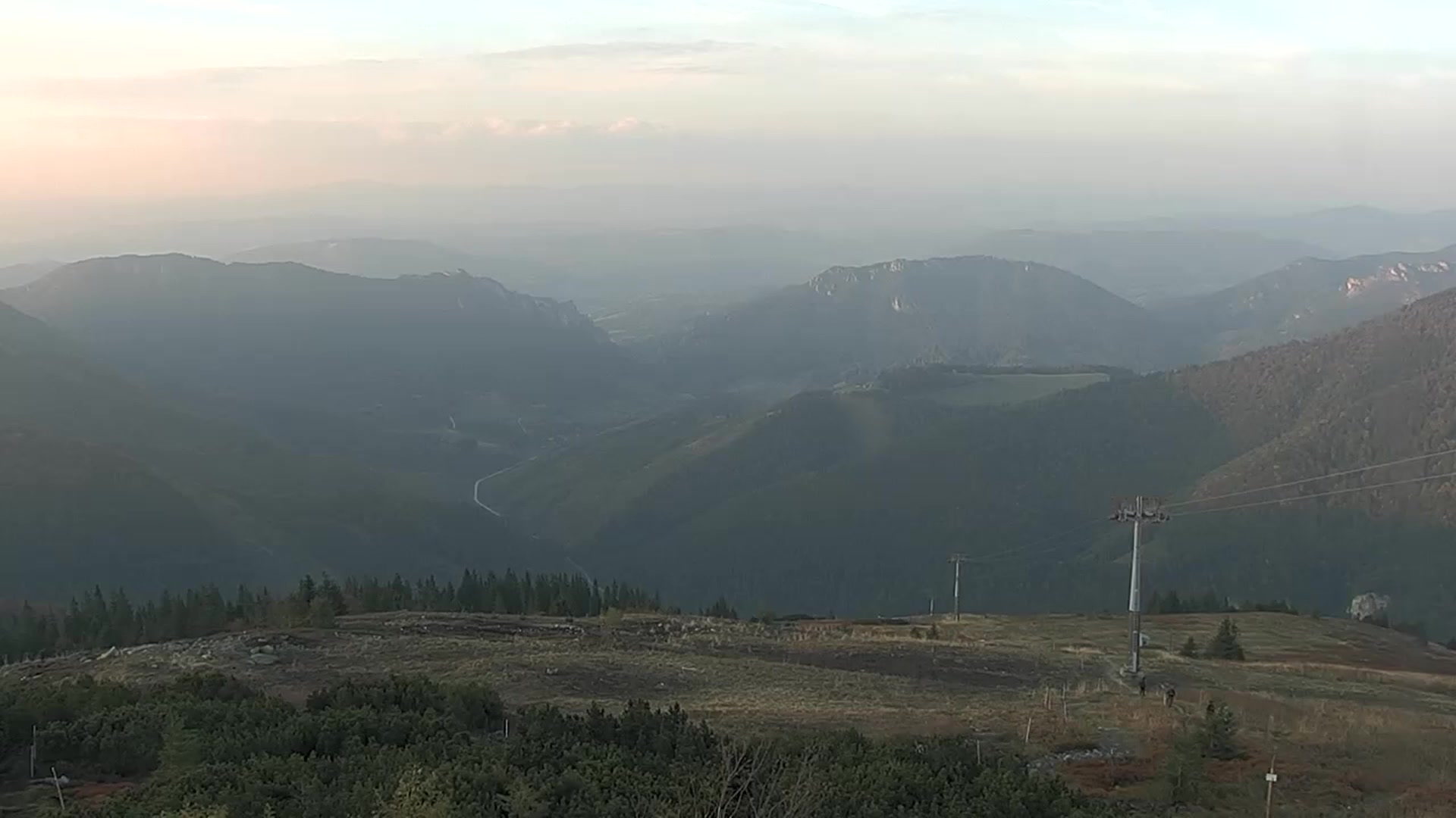 Terchová (Vrátna Malá Fatra) Vrátna - Chleb snow cam captured at 5 October 2026 at 5:50 pm GMT+2