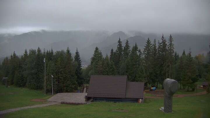 Ždiar Strachan Ski Centrum snow cam captured at 22 September 2026 at 6:39 pm GMT+2