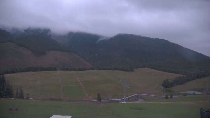 Ždiar Skicentrum Strednica snow cam captured at 21 September 2026 at 6:56 pm GMT+2