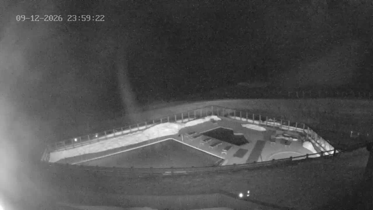 Portillo Inca Lake snow cam captured at 12 September 2026 at 11:59 pm GMT-3