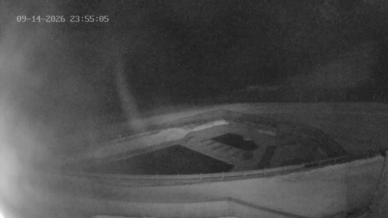 Portillo Inca Lake snow cam captured at 14 September 2026 at 11:55 pm GMT-3