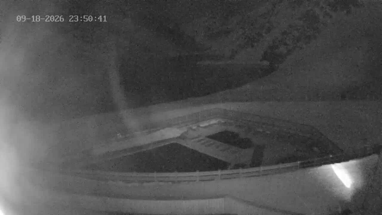 Portillo Inca Lake snow cam captured at 18 September 2026 at 11:51 pm GMT-3