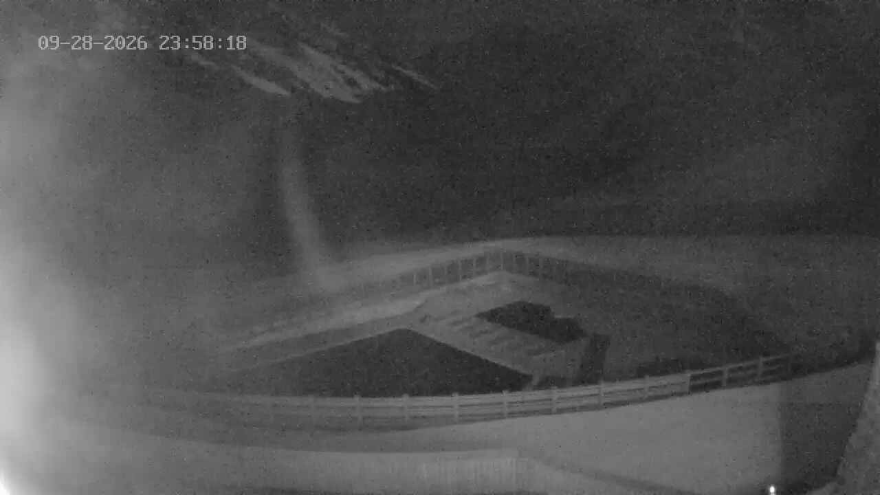 Portillo Inca Lake snow cam captured at 28 September 2026 at 11:58 pm GMT-3