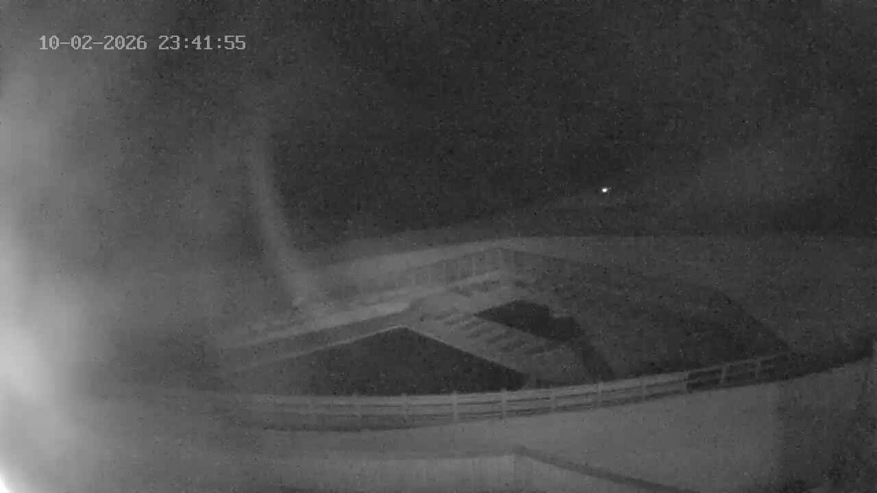 Portillo Inca Lake snow cam captured at 2 October 2026 at 11:42 pm GMT-3