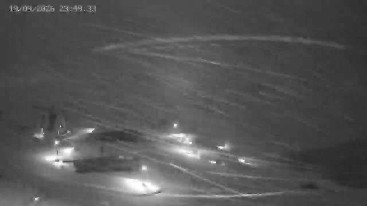 Portillo Roca Jack snow cam captured at 19 September 2026 at 11:49 pm GMT-3