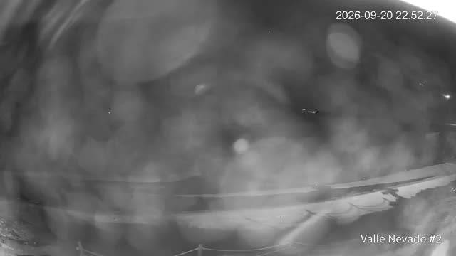 Valle Nevado Hotel Puerta del Sol snow cam captured at 20 September 2026 at 11:52 pm GMT-3