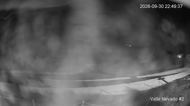 Valle Nevado Hotel Puerta del Sol snow cam captured at 30 September 2026 at 11:49 pm GMT-3