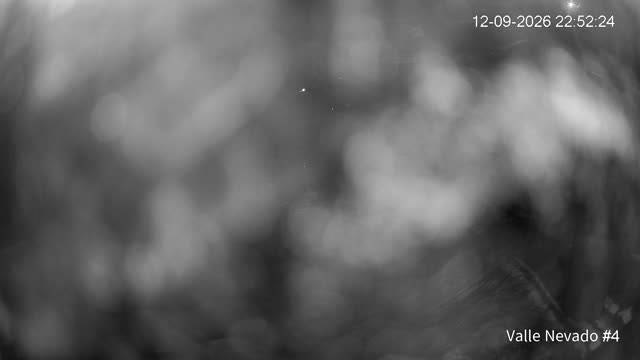 Valle Nevado Gondola snow cam captured at 12 September 2026 at 11:52 pm GMT-3