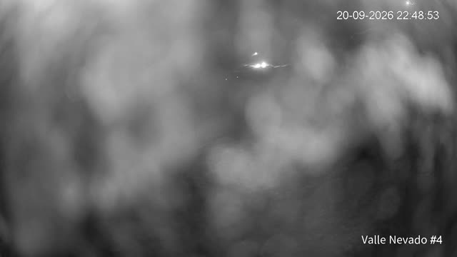 Valle Nevado Gondola snow cam captured at 20 September 2026 at 11:49 pm GMT-3