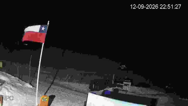 El Colorado Summit Lookout snow cam captured at 12 September 2026 at 11:51 pm GMT-3