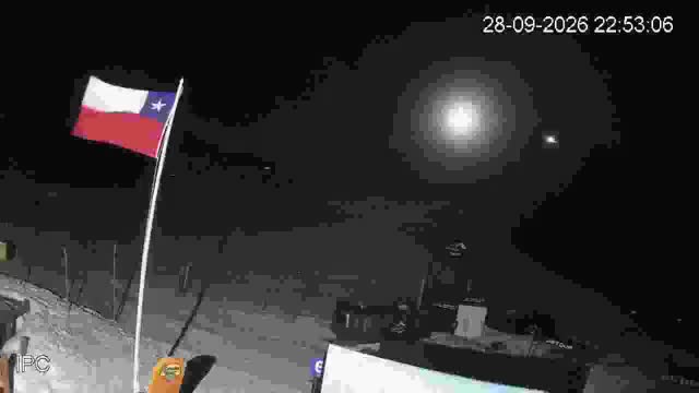 El Colorado Summit Lookout snow cam captured at 28 September 2026 at 11:53 pm GMT-3