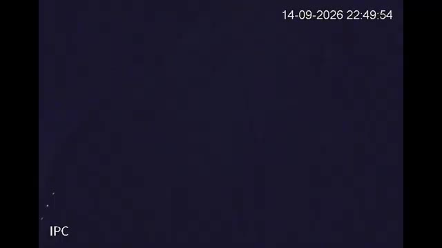 El Colorado Liebre Base snow cam captured at 14 September 2026 at 11:51 pm GMT-3