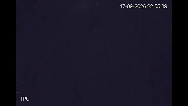 El Colorado Liebre Base snow cam captured at 17 September 2026 at 11:56 pm GMT-3