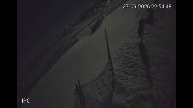 El Colorado Liebre Base snow cam captured at 27 September 2026 at 11:55 pm GMT-3