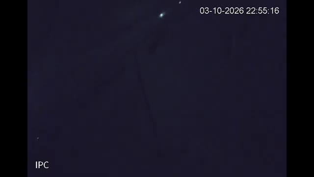 El Colorado Liebre Base snow cam captured at 3 October 2026 at 11:55 pm GMT-3