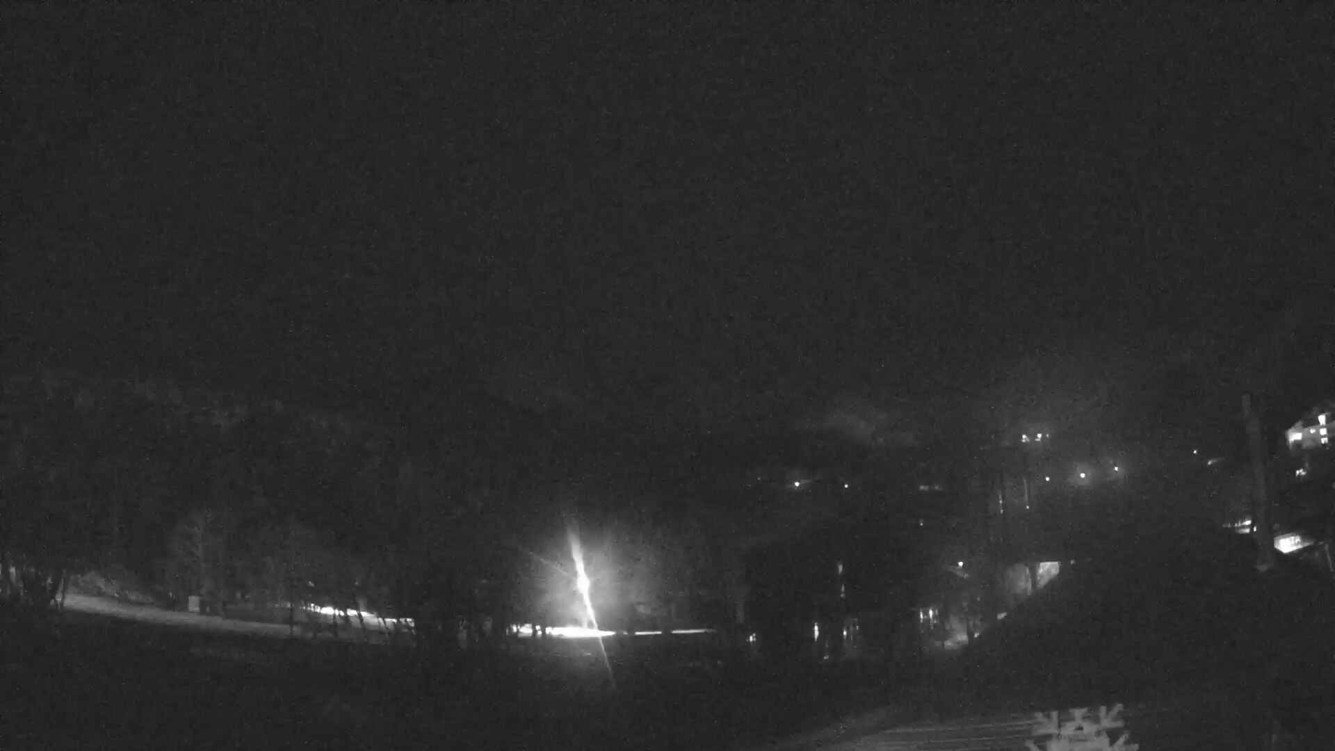 Nevados de Chillán Plaza Tata snow cam captured at 14 September 2026 at 11:54 pm GMT-3
