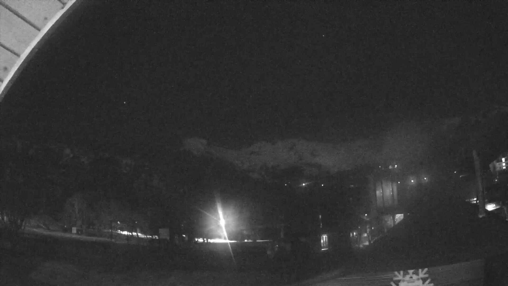 Nevados de Chillán Plaza Tata snow cam captured at 17 September 2026 at 11:49 pm GMT-3