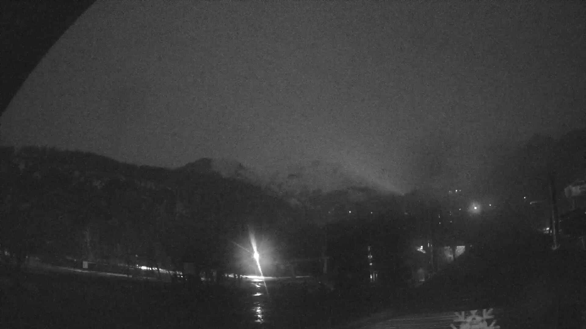 Nevados de Chillán Plaza Tata snow cam captured at 23 September 2026 at 11:49 pm GMT-3