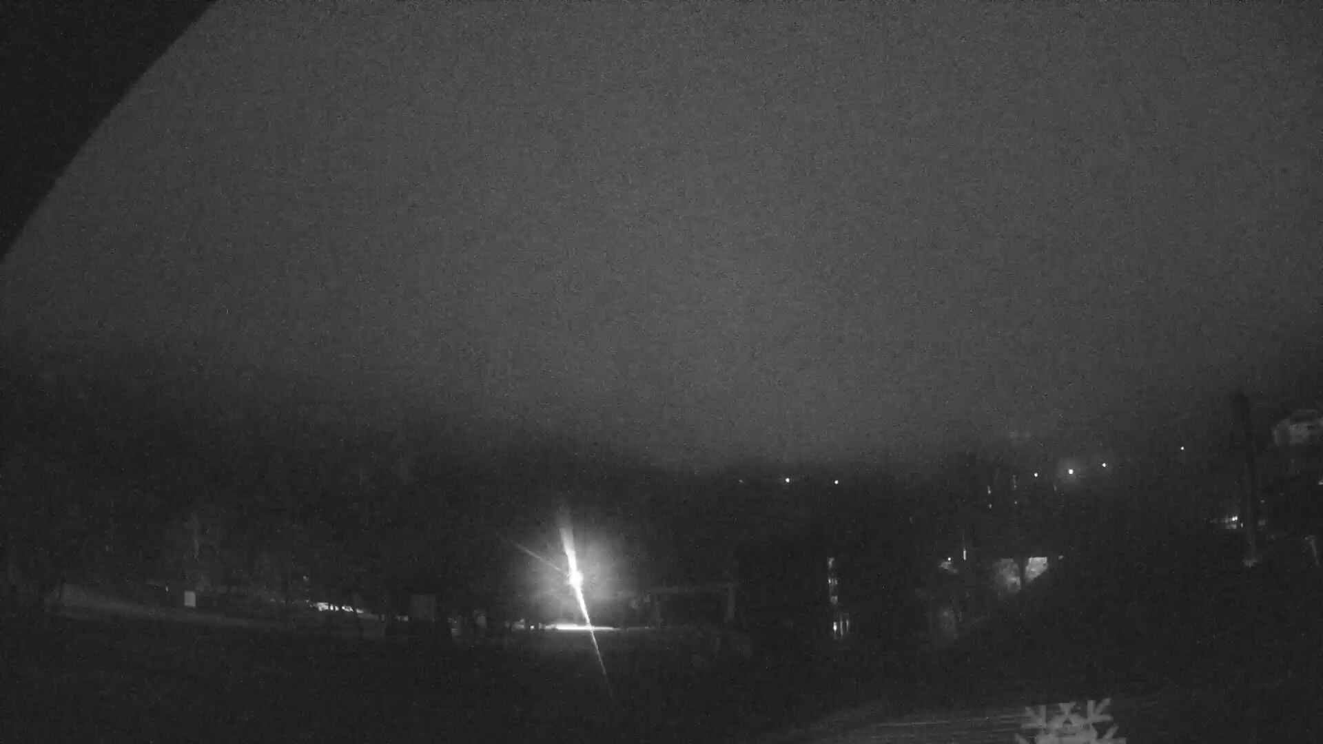 Nevados de Chillán Plaza Tata snow cam captured at 27 September 2026 at 11:50 pm GMT-3