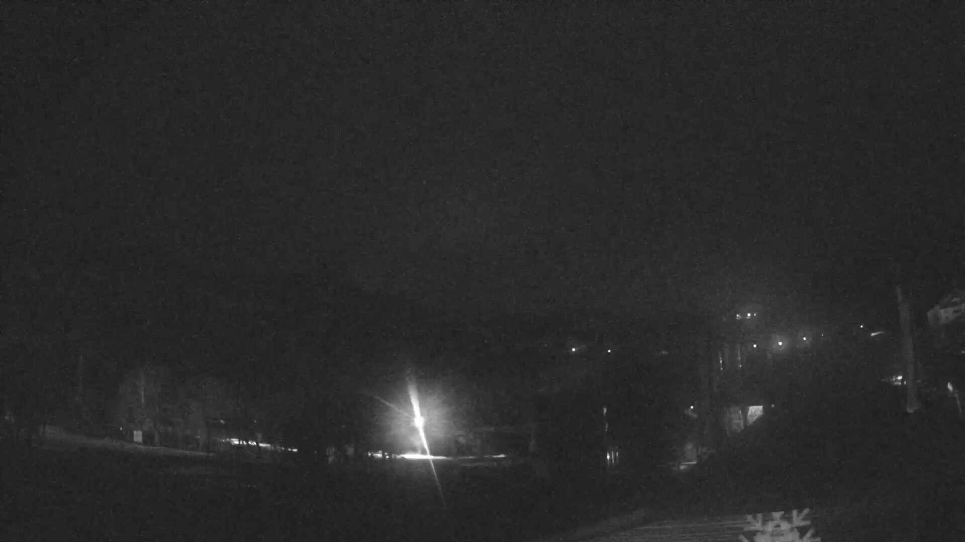 Nevados de Chillán Plaza Tata snow cam captured at 5 October 2026 at 11:58 pm GMT-3