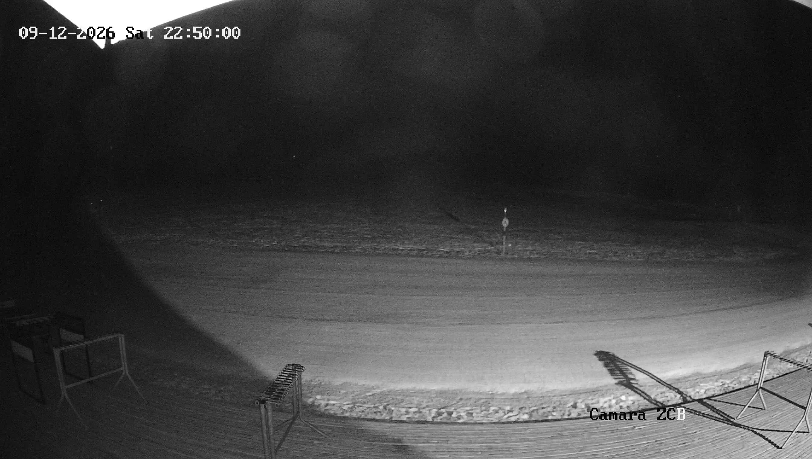 Corralco Ski Centre Base snow cam captured at 12 September 2026 at 11:50 pm GMT-3