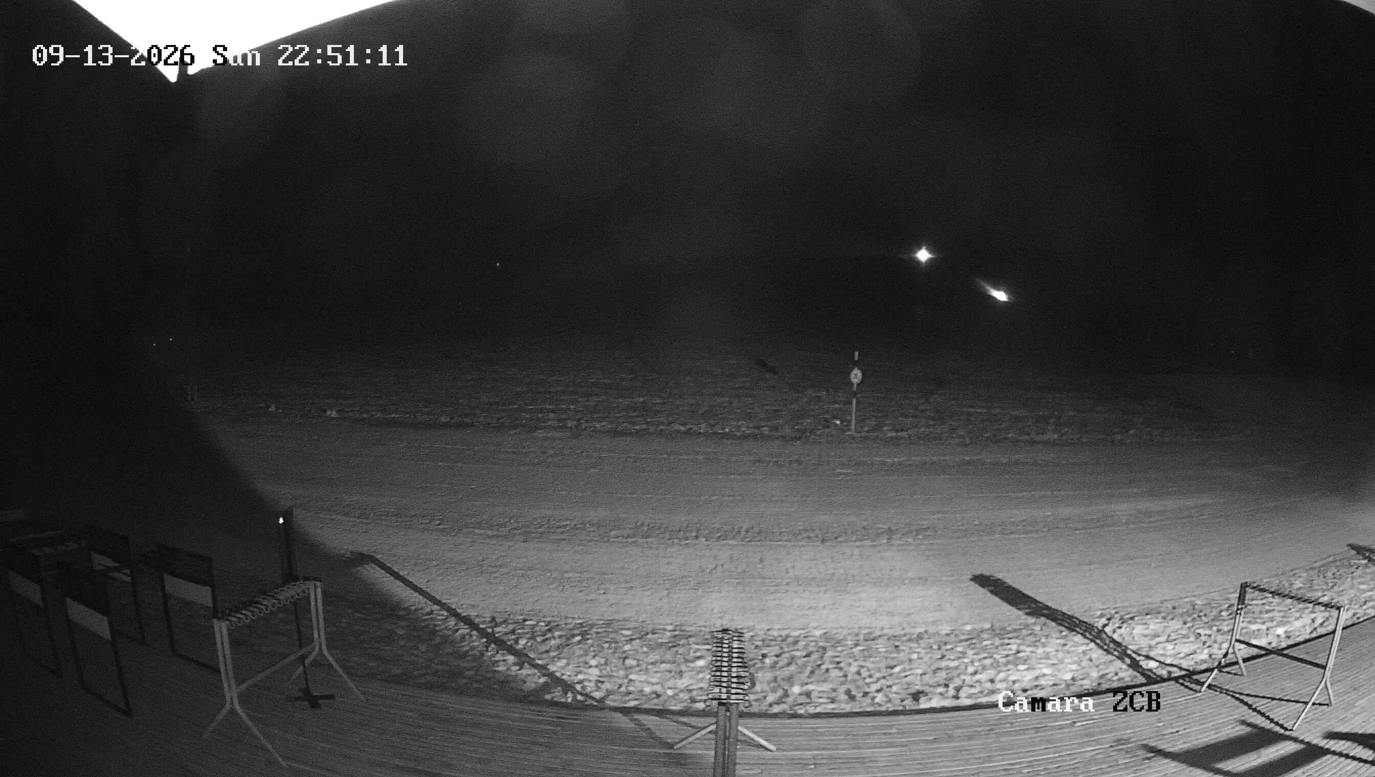 Corralco Ski Centre Base snow cam captured at 13 September 2026 at 11:51 pm GMT-3