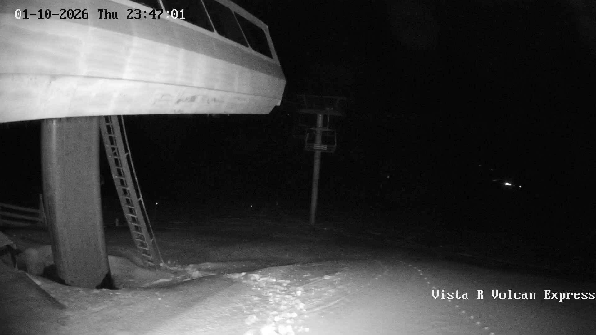 Corralco Cornisa snow cam captured at 1 October 2026 at 11:48 pm GMT-3