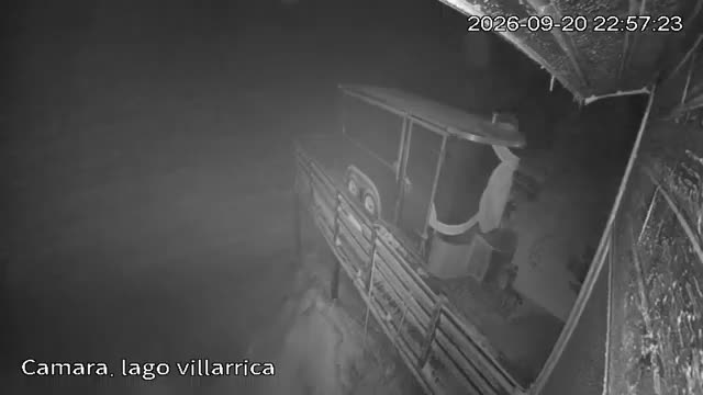 Pillán Pillán Lake Lookout snow cam captured at 20 September 2026 at 11:57 pm GMT-3