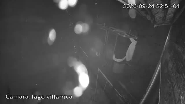 Pillán Pillán Lake Lookout snow cam captured at 24 September 2026 at 11:51 pm GMT-3