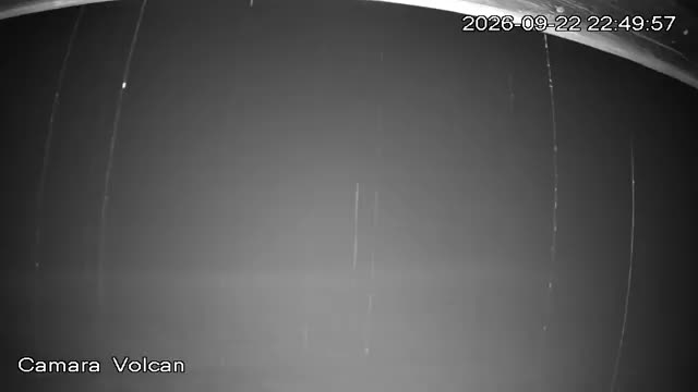 Pillán Pillán Volcano Lookout snow cam captured at 22 September 2026 at 11:50 pm GMT-3