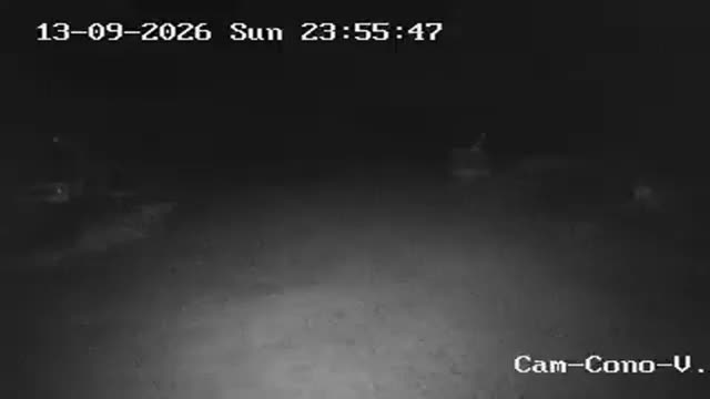 Volcán Osorno Volcano Cone snow cam captured at 13 September 2026 at 11:55 pm GMT-3