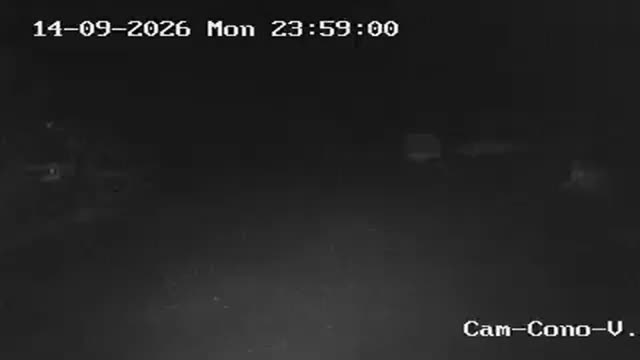 Volcán Osorno Volcano Cone snow cam captured at 14 September 2026 at 11:59 pm GMT-3