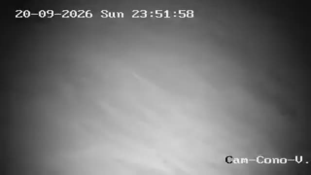 Volcán Osorno Volcano Cone snow cam captured at 20 September 2026 at 11:52 pm GMT-3